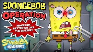 "Operation" SpongeBob | Every Time SpongeBob Had a Body Part Removed
