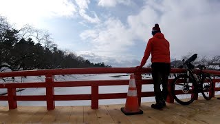 【弘前城雪燈籠】HIROSAKI CASTLE SNOW LANTERN FESTIVAL 2023 THE DAY BEFORE