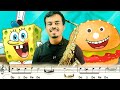 Sax alto - Tema Bob Esponja: partitura com notas.