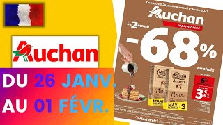 catalogue AUCHAN du 26 janvier au 1 février 2022 ⚠️ Arrivage - FRANCE