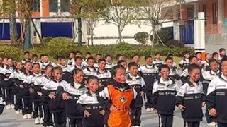 国学操比赛👍  校园生活精彩瞬间 记录校园生活  孩子们棒棒哒