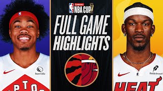 RAPTORS at HEAT | EMIRATES NBA CUP 🏆 | FULL GAME HIGHLIGHTS | November 29, 2024