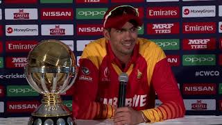 ICC Cricket World Cup Qualifier: Zimbabwe Captain Graeme Cremer's Press Conference