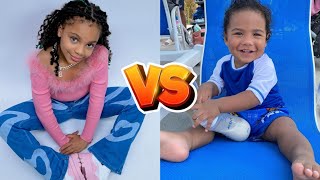 Brooke The Beauty VS Zakyius (The Trench Family) Natural Transformation 🌟 2024 | From 0 To Now