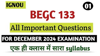 begc 133 important questions 2024 | ignou begc 133 important questions | BEGC 133 British Poetry