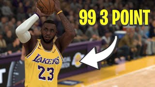 What If LeBron James Could Shoot Like Stephen Curry? | NBA 2K21