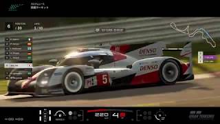 GT sport  　ダメージあり挑戦→NO POWER  ～TS050ハイブリッド   鈴鹿Gr.１カスタムレース上級_ 20171214