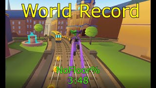 (WORLD RECORD) Subway Surfers The Floor is Lava/NoFloor% 3:48