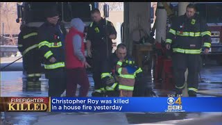 Worcester Mourns The Loss Of Firefighter Christopher Roy