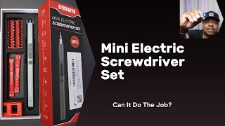 Strebito Mini Electric Precision Screwdriver Set