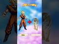 Fusion of Goku and Tiger | Dragon Ball Super #shorts #dbs #dbz #goku