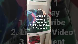 Jordan 1 Giveaway 😍🔥 #shorts #sneakers #goviral #sneakerhead