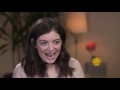 Lorde on the creative process