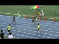 第３６回葛飾区陸上競技選手権大会　小学４年生以下男子１００ｍ　修吾