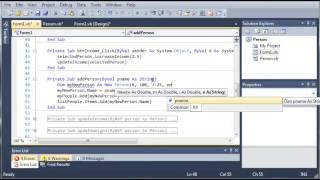 Visual Basic Tutorial 97 Constructors YouTube