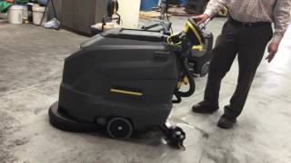 Floor Scrubber Review: Karcher BD 50 50 Floor Scrubber