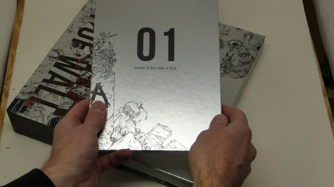 Akira Art Of Wall Artbook Unboxing Youtube