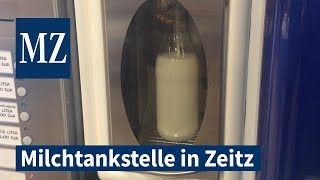 Milchtankstelle in Zeitz: Frischmilch aus dem Zapfhahn