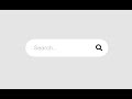 How to make expandable search bar using HTML, CSS, and JS