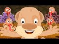 Turkey In Barnyard | Turkey Goes Gobble Gobble | Kids Song