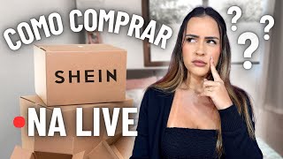 COMO COMPRAR NA LIVE DA SHEIN e ganhar muito desconto na SHEIN !!!