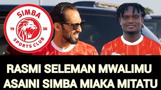 RASMI SELEMAN MWALIMU GOMEZ ASAINI MIAKA MITATU SIMBA