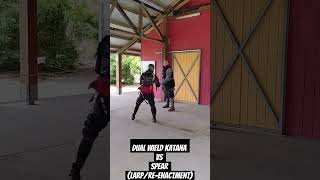 Dual Wield Katana vs Spear Round 3