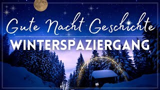 Ruhig \u0026 glücklich einschlafen 🌙  Gute Nacht Geschichte | Heilung | Selbstliebe | Winterspaziergang