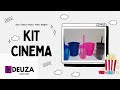 kit cinema balde 1l copo twister 400ml