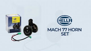 HELLA Electric Horn Mach 77 Set