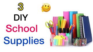 3 Back to School Crafts /diy school supplies /School Craft Idea /School hacks /DIY Craft / Origami