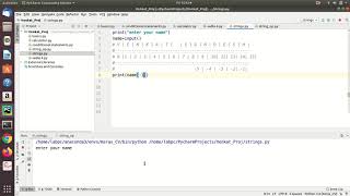 strings part 2 (string slicing) in python