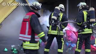 23.06.2017 - VN24 - Container brannte in Logistikzentrum an Dortmunder Klinikum