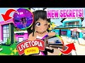 *ALL NEW SECRET ROOMS* Renovated Homes + THEATRE in LIVETOPIA Roleplay (roblox)