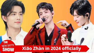 Xiao Zhan’s third stage ceremony in 2024 is officially announced! New Year's Eve premiere on the