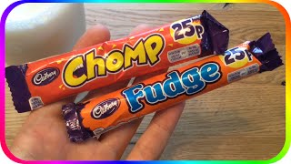 Cadbury Chomp \u0026 Fudge TEST