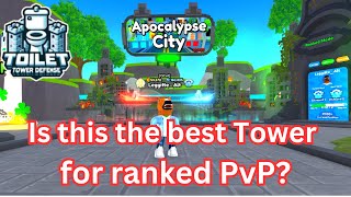 Is this the best PvP Tower in Toilet Tower Defense? #roblox #toilettowerdefense