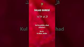 İhlas Suresi | fussilet Kuran Merkezi