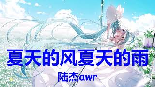 陆杰awr - 夏天的风夏天的雨 (歌词) 💗♫