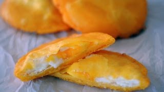 COLOMBIAN AREPA DE HUEVO | How To Make An Egg Stuffed Arepa | SyS