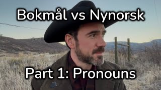 Norwegian Bokmål vs. Nynorsk: Pronouns