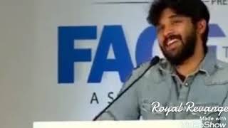 Dhruv vikram funny cute speech