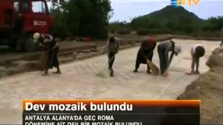 Gazipaşa'da Devasa Mozaik Bulundu  NTV Alanya Değil Gazipaşa'da Lütfen Yalan Haber Yapmayın