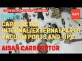 CARBURETOR PARTS AND VACUUM PORTS #vacuum #aisan #carburator #vacuumports