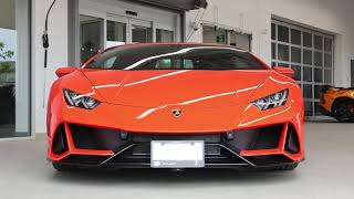 DELIVERING this BLOOD ORANGE 2021 Lamborghini Huracán EVO AWD Coupe!