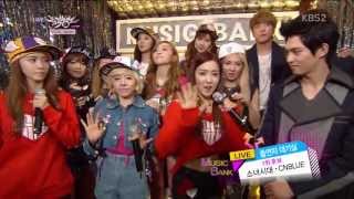 130201 KBS2 Music Bank SNSD  Waiting Room Interview