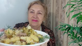 Потрясающе вкусный салат .Осенний из самых простых продуктовГотовлю его абсолютно на все праздники