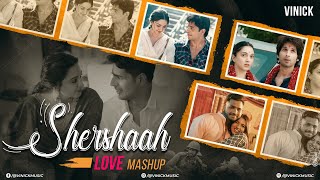 Shershaah Love Mashup | Vinick | Shershaah All Songs | Maan Meri Jaan | Kesariya [Bollywood Lofi]