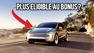 Vers une Suppression du Bonus sur la Model Y ?