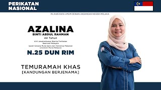 Kenali Calon Pilihan Raya Negeri (PRN) Melaka: Azalina Abdul Rahman, DUN Rim